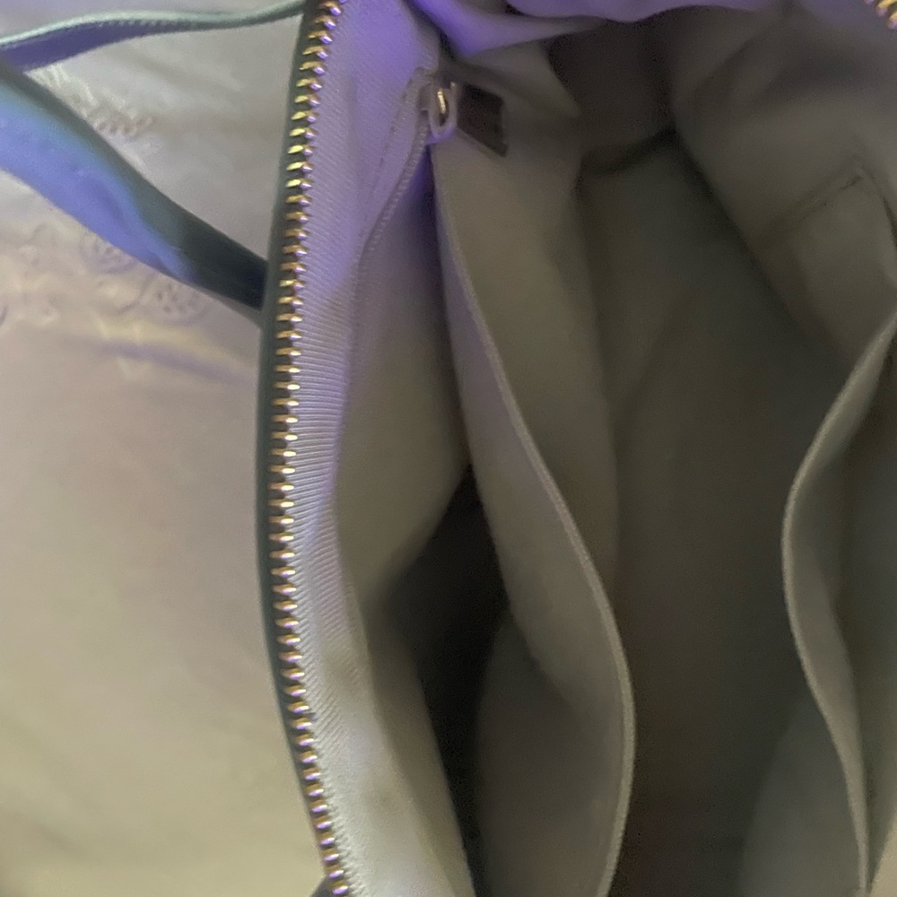 Furla blue hand bag clean inside and outside - Picture 6 of 6